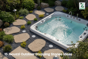 Jacuzzi Outdoor Stepping Stones Ideas